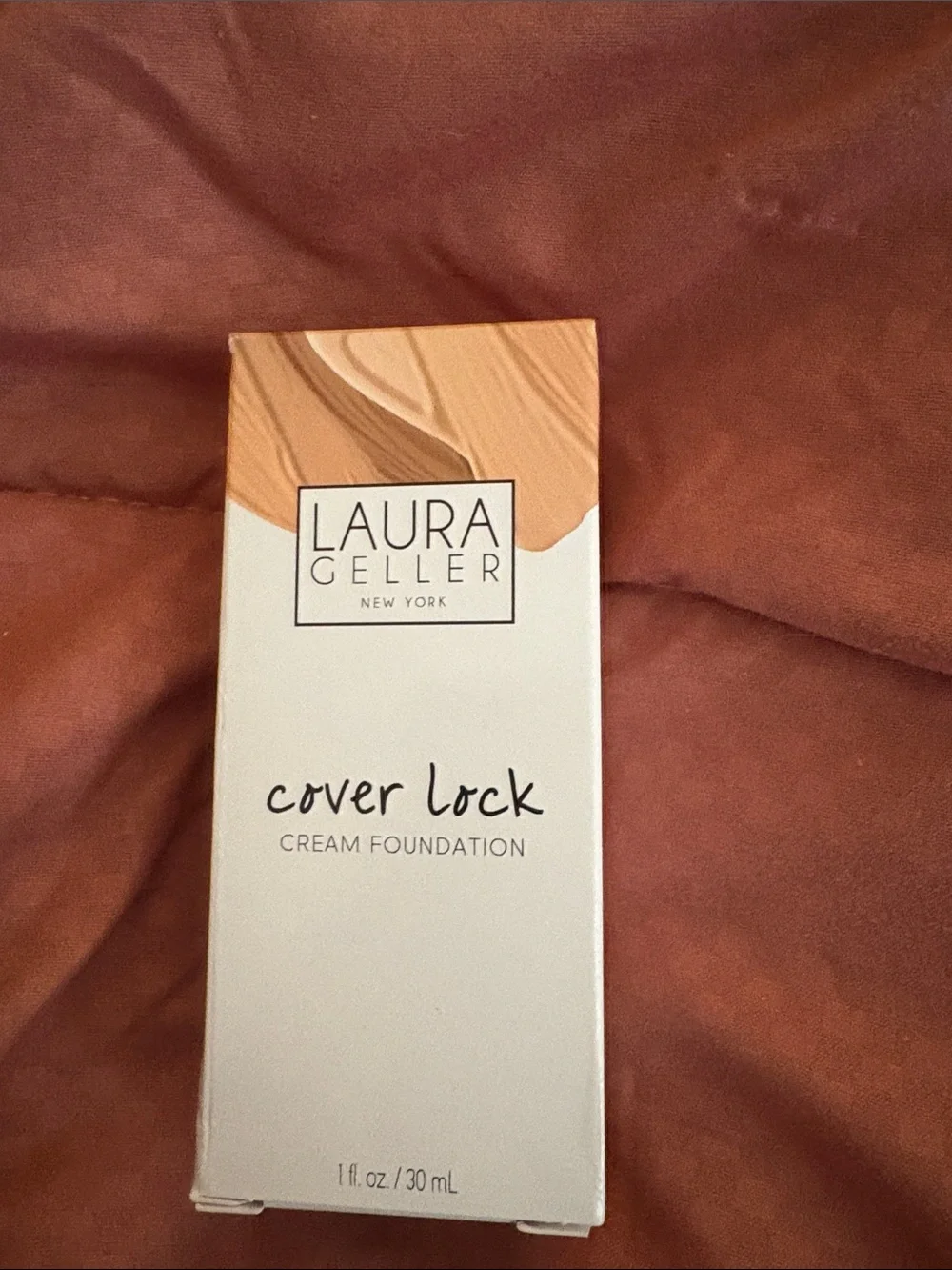 Laura Geller Cover Lock Cream Foundation —Honey